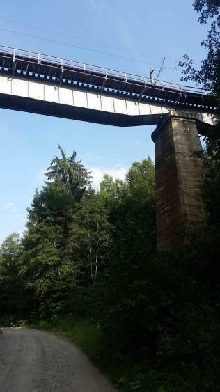Viaductele de cale ferată dintre Lunca Ilvei și Grădinița