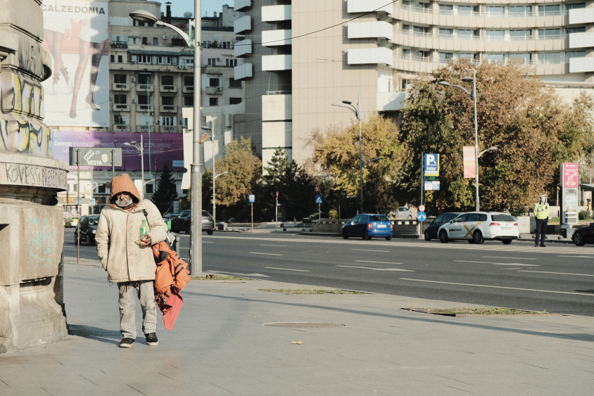 Bucureștiul în noiembrie văzut de Ștefan Trăsnea
