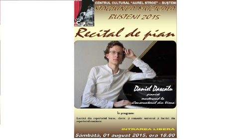 Recital de pian Daniel Dascălu