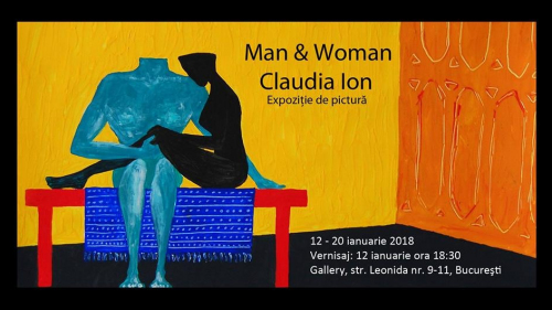 Claudia Ion. Expoziția de pictura Man & Woman