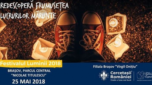 Festivalul Luminii la Brașov