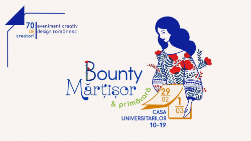 Bounty Mărțișor - eveniment creativ de design românesc