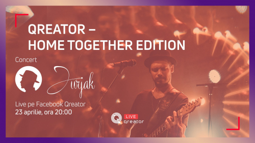 Concert Jurjak – live la Qreator