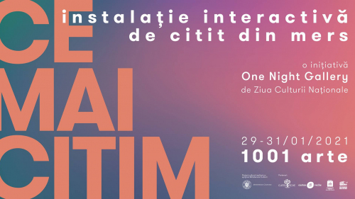#CEMAICITIM – o inițiativă One Night Gallery alături de Curtea Veche Publishing