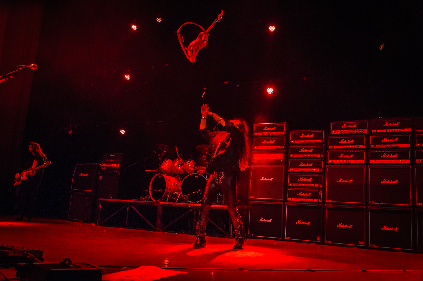 Imagini de la concertul Yngwie J Malmsteen