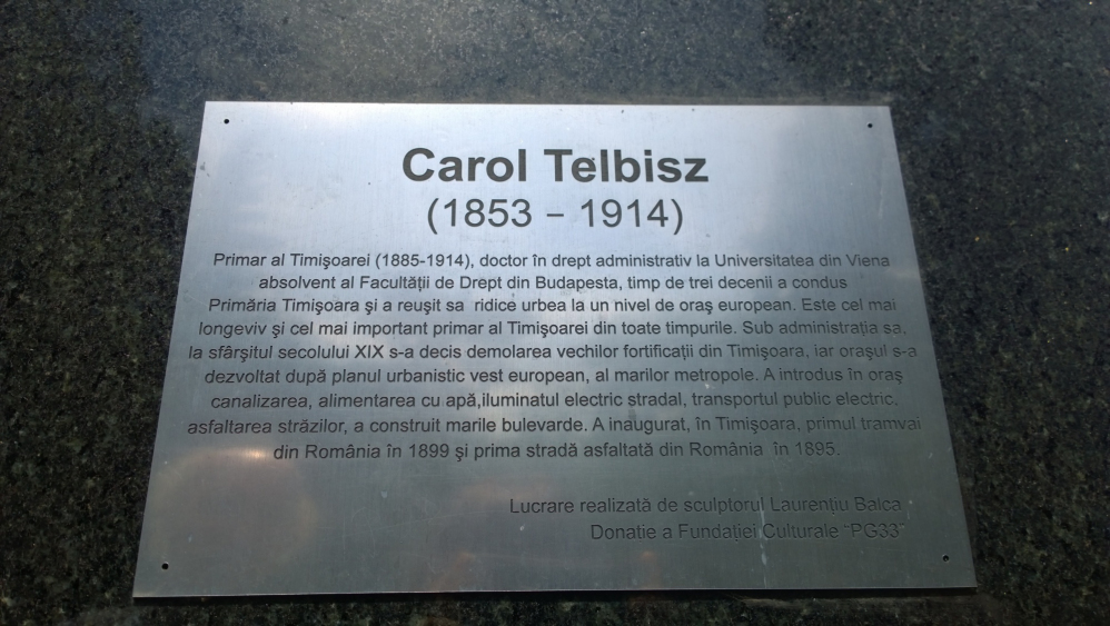 Carol Telbisz, primarul care a revoluţionat Timişoara