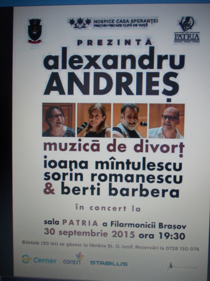 Alexandru Andrieş în concert la Braşov