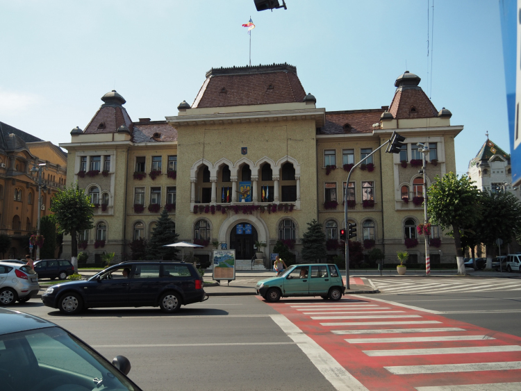 Centrul oraşului Târgu-Mureş