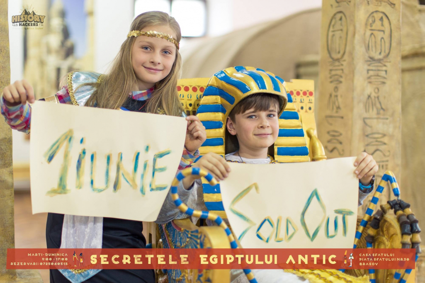 Secretele Egiptului Antic la Casa Sfatului