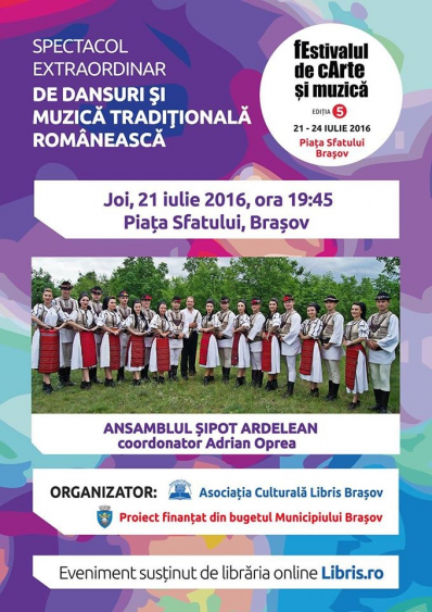  Reîncepe fEstivalul de cArte și Muzică Libris Brașov