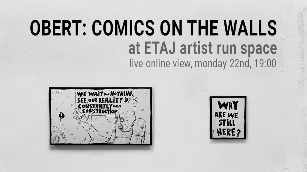 Obert: Comics on the walls @ ETAJ artist-run space