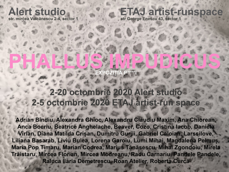 Expoziția Phallus Impudicus @Alert Studio