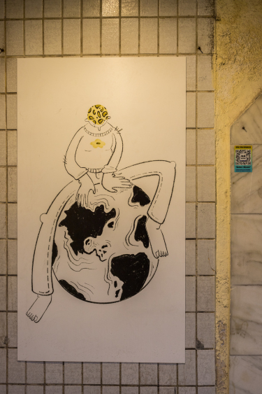 Galeria de artă subterană din stația de metrou Piața Romană