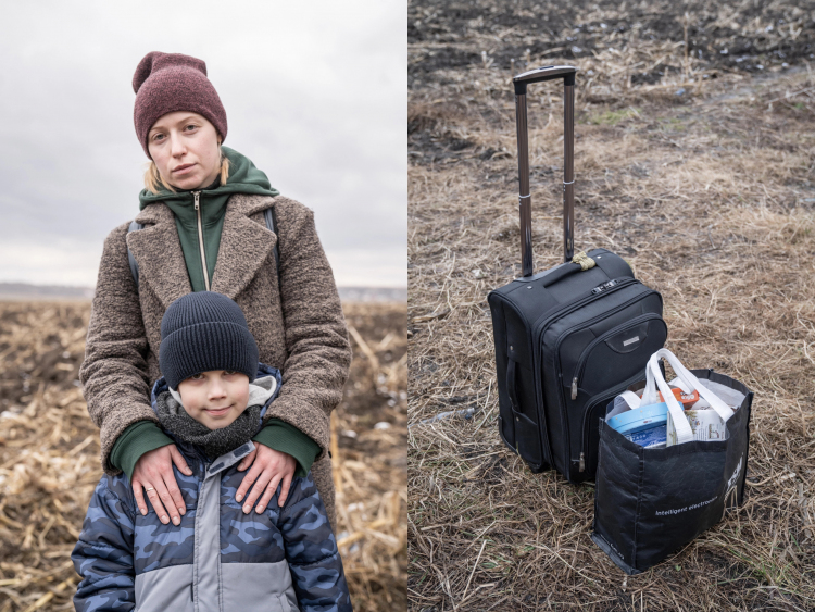 "Lives in a suitcase" - o poveste foto de Ioana Moldovan 
