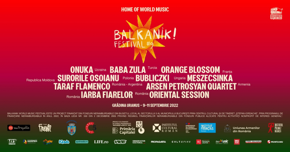 Balkanik Festival #9 @ Grădina Uranus