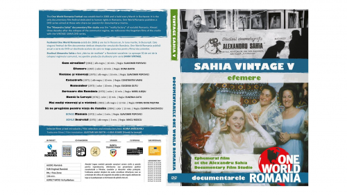 Sahia Vintage V: Efemere. Lansare DVD