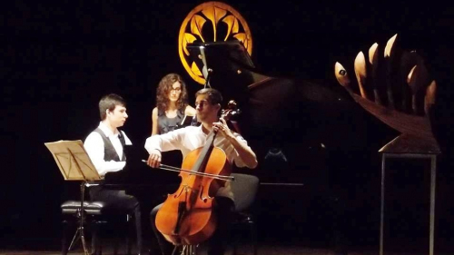 Un violoncel și un pian în „Acorduri Estivale”