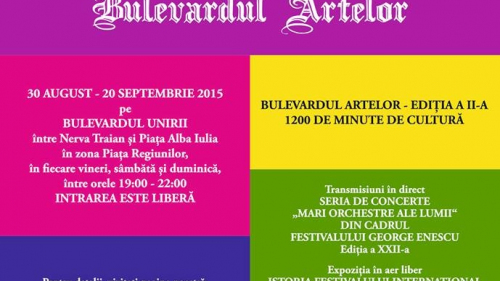 Festivalul George Enescu va fi transmis pentru prima dată în direct pe un bulevard din București