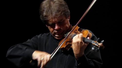 Gabriel Croitoru și vioara lui Enescu din nou la Brașov