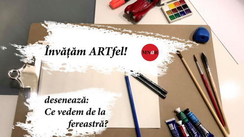 Învățăm ARTfel-ateliere online pentru cei mici și cei mari