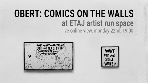 Obert: Comics on the walls @ ETAJ artist-run space