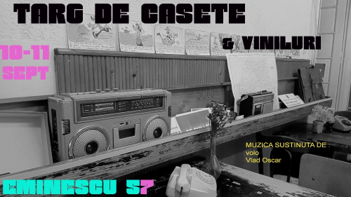 Târg de Casete Audio, Viniluri și aparatură Vintage Hi-fi